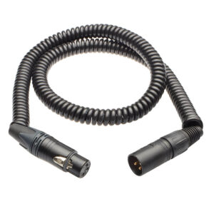 K-Tek KPC20N XLR Coiled Cable with Neutrik standard connectors