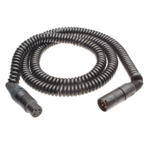 K-Tek KPC40N XLR Coiled Cable with Neutrik standard connectors