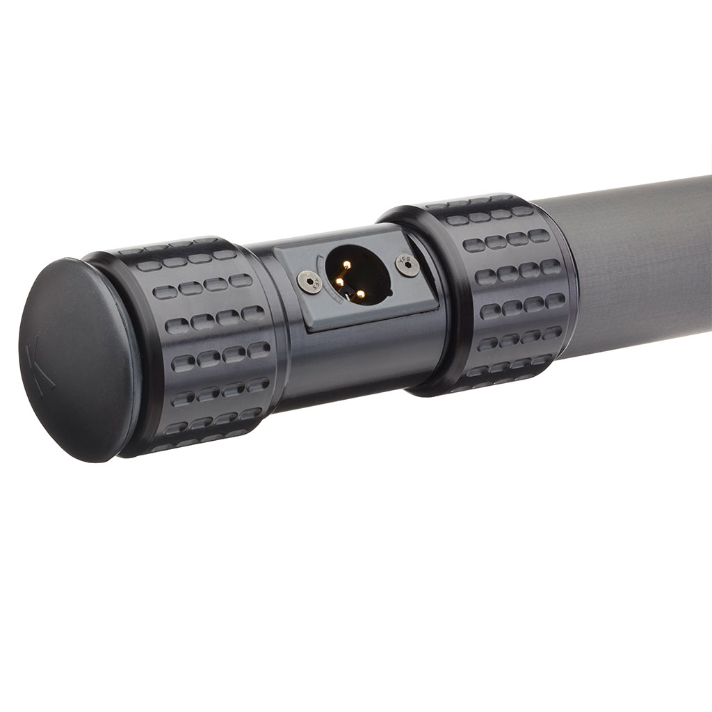 K-Tek KP20CCR 20'3' Boom Pole, Carbon, Removable Headpiece, Coil Cable with KPCCR Bottom Module - Image 4