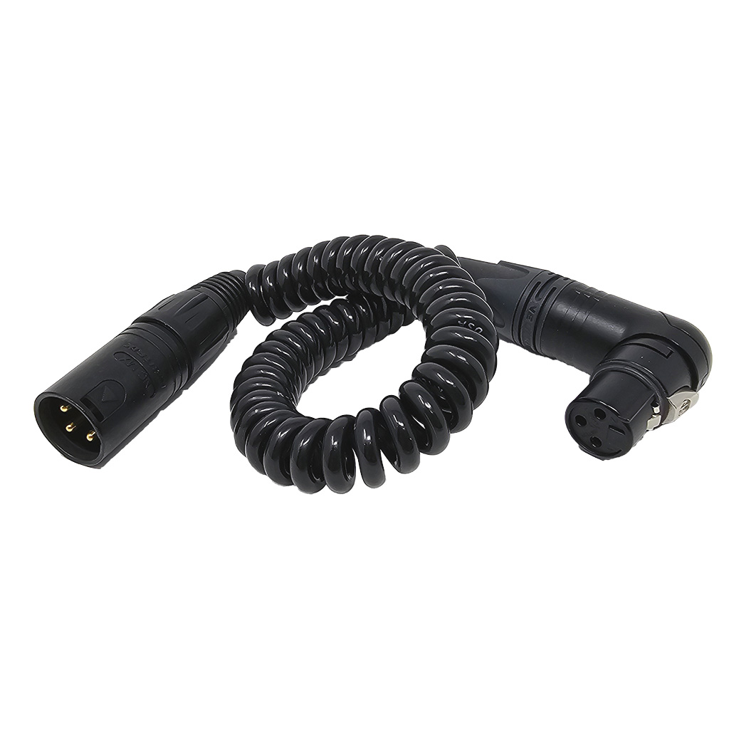 K-Tek KPCS Coiled XLR Jumper Cable