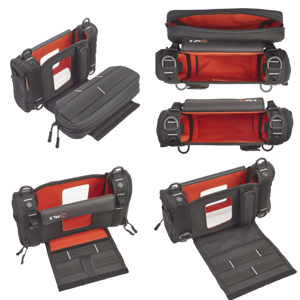 K-Tek KSTGMIX Stingray MixPro Audio BagDesigned for SoundDevices MixPre 3 & 6, Zoom F4, F8 & F8n, Tascam DR-70D & DR-701D - Image 5
