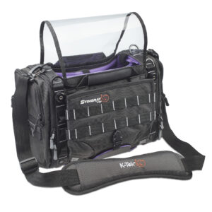 K-Tek KSTGSXP Stingray Small-X, w/ Purple interiorDesigned to work with Sound Devices 833, 888 (also SD 633 & 744t, Zaxcom Maxx, Zoom F4 & F8 and similar sized mixer recorders) that work with multiple accessories. (Anniversary Purple)