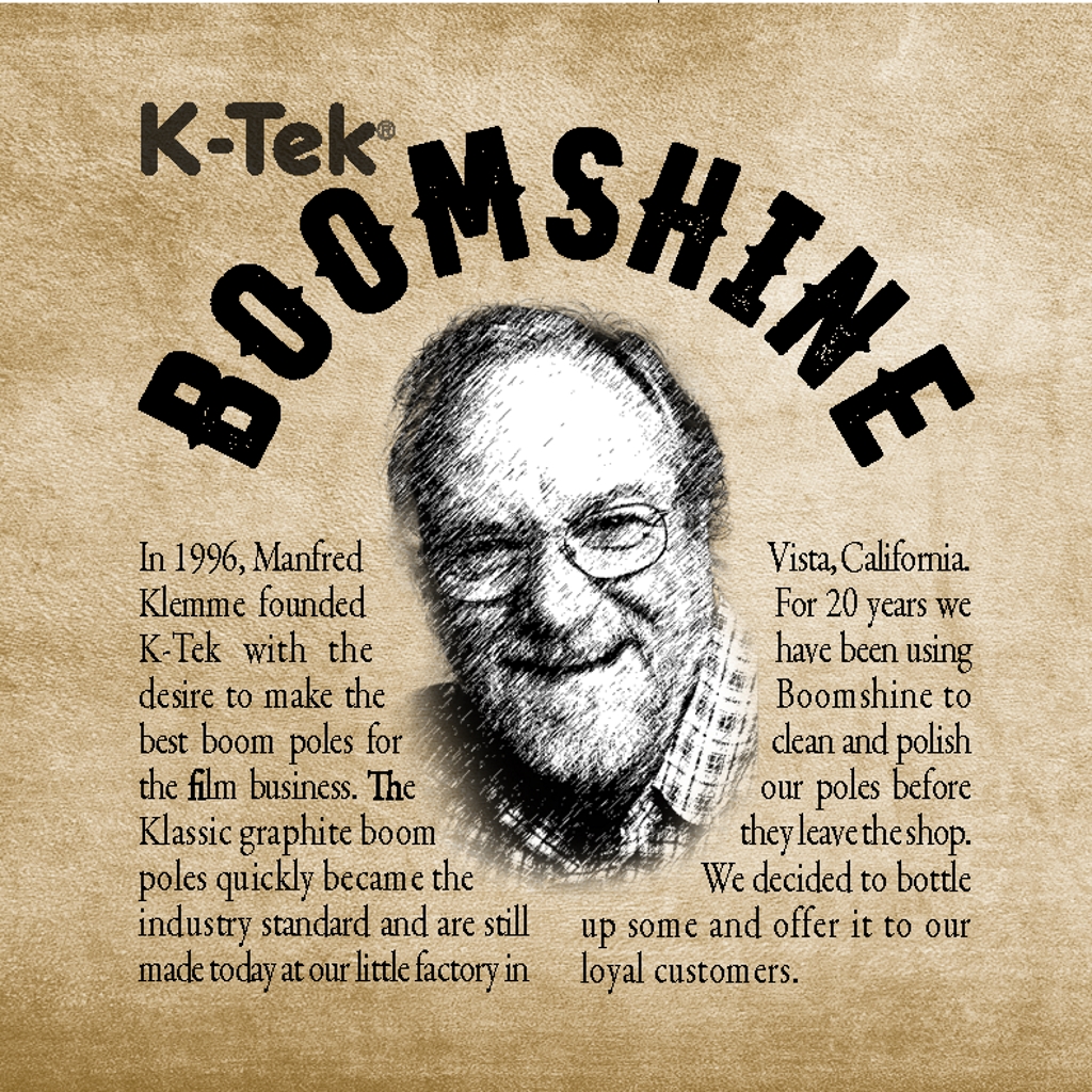 K-Tek KBOS Boomshine Kit - 4 oz. of Boomshine and two Microfiber Cloths - Image 3