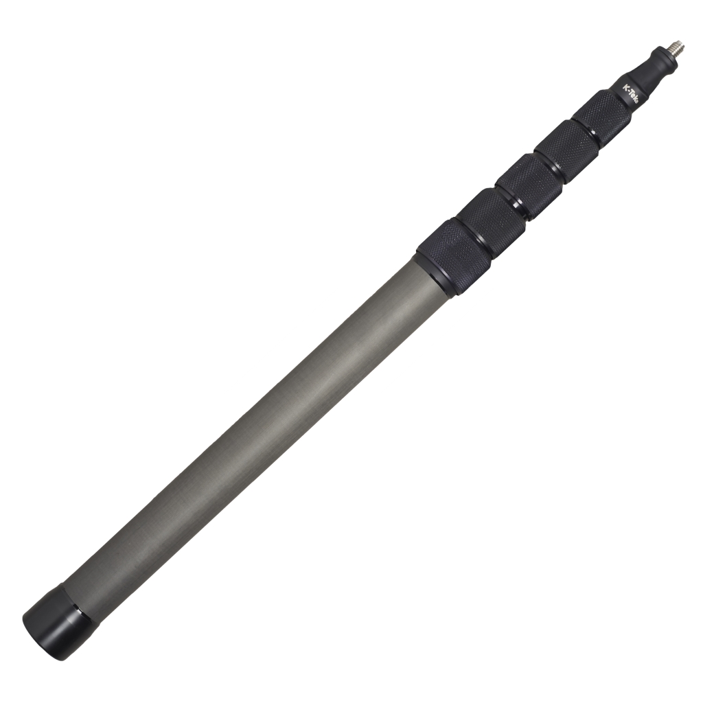 K-Tek KEG88 "Traveler" 7'4" Avalon, Boom Pole, Carbon, Fixed Headpiece, Uncabled