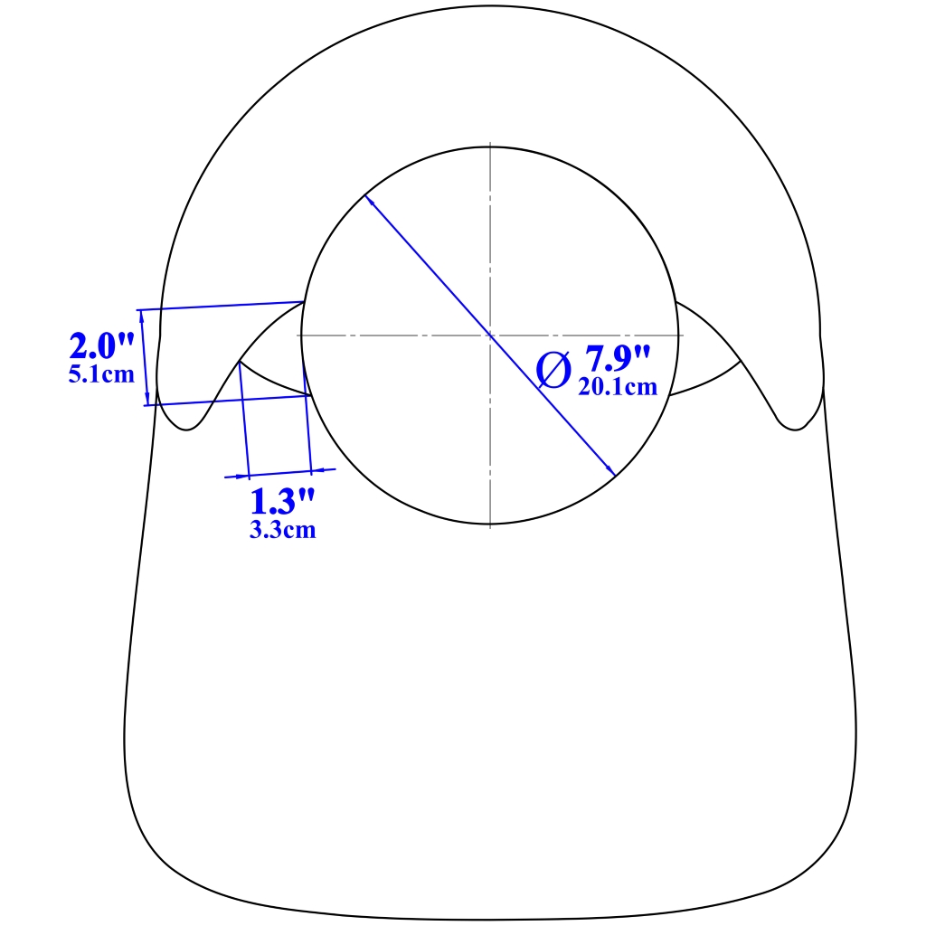 K-Tek KSH1 Stingray SunHat, sun-protection (head and neck) to wear with over-ear-headphones, SPF50, incl. chin-strap, one size fits all - Image 7