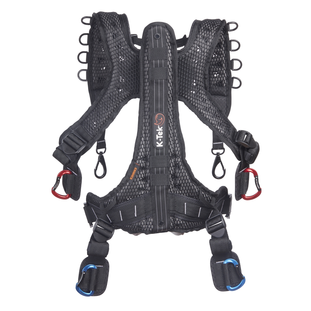 K-Tek KSHRN3 Stingray Audio Harness with real back support ExoSpine with removable inner Belt, adjustable to most body sizes - Image 2