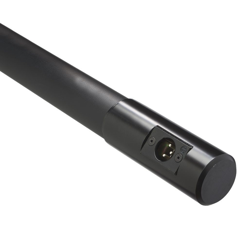 K-Tek KE110CCR 9'4" Avalon Boom Pole, Aluminum, Fixed Headpiece, Coiled Cable with Fixed Side XLR - Image 2