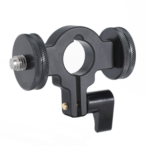 K-Tek KAMR Mounting Ring: Each mounting ring has two 3/8 x 16 threaded studs situated 180 degrees from each other for use on K-Tek Antenna Mounts. (KAMT, KAML)