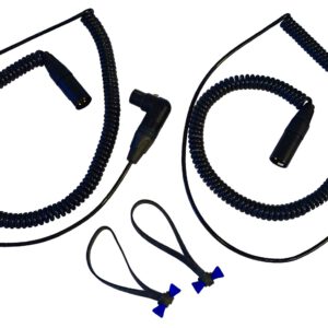 KBOC1 - K-Tek Boom Cable, (Set of 2x, with 2x BongoTies).